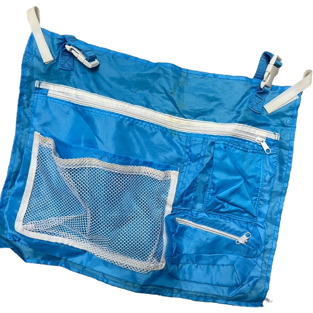 Behind the seat rest car Blue Hanging Organizer with Pockets